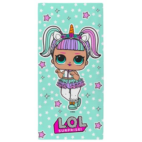 LOL Surprise Unicorn Velour Beach Towel £10.99